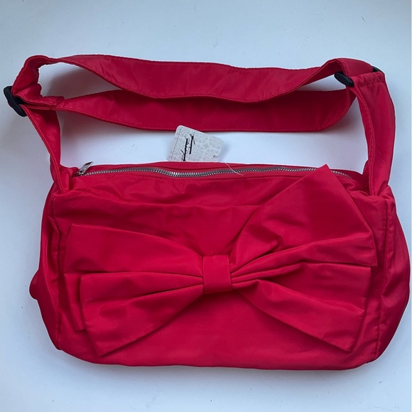 NWT Free People Lucca Coquette Bow Crossbody - Picture 2 of 11